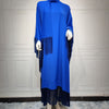 Muslim Women Batwing Sleeve Tassel Kaftan High Fashion Dress