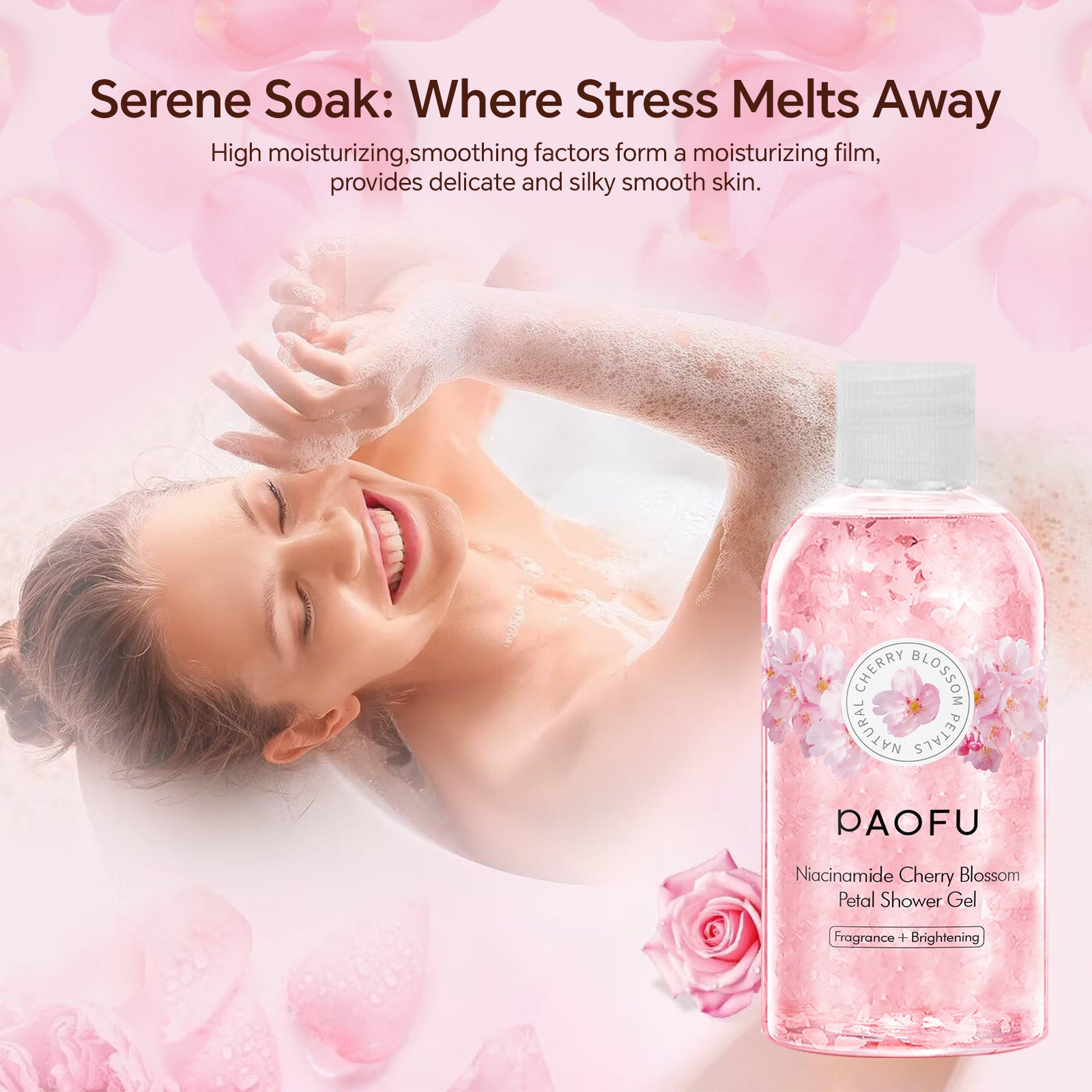 Niacinamide Cherry Blossom Body Wash