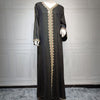Summer Bronzing Muslim Dubai Gown