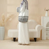 Keffiyeh Style Abaya With Crossbody Bag