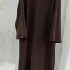 Dubai Middle East Turkey Dubai Solid Color Hoodie Dress